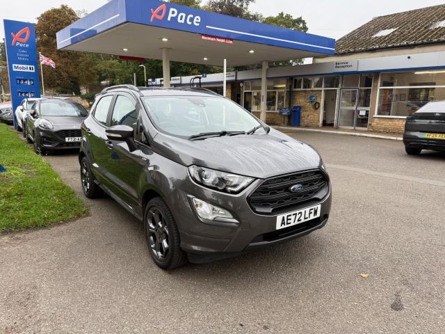 2022 (72) Ford EcoSport ST-Line 5 Door 1.0L Ford EcoBoost 125PS FWD 6 Speed Manual